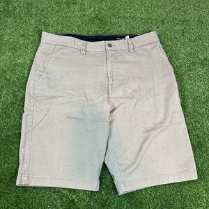 Volcom Men's Tan and Cream Shorts